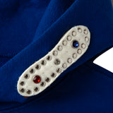 DODGERLAND EMBELLISHED ZIP UP